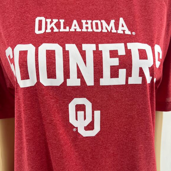 Knights Apparel (M) Red Oklahoma Sooners College Football Jersey Tee Shirt - Picture 2 of 6